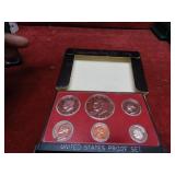1974 US proof set US coins.