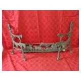 Cast iron bench sides & back rest.