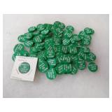 Vintage Bradley's bar drink tokens.