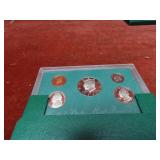 1997 US proof set US coins.