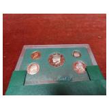 1998 US proof set US coins.
