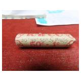 Roll Lincoln wheat cents. S mints 30's-50's