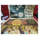 (2)Old movie posters.
