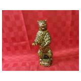 Vintage Bear Ezra brooks whiskey decanter.