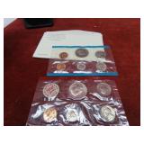 1971 Mint set US coins.