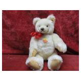 Vintage steiff jointed mohair teddy bear. 15'