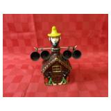 Hillbilly Wild cat juice decanter bottle & mugs