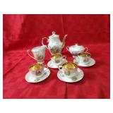 Poland Luster teaware set. Cmielow