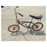 Vintage schwinn stingray bicycle black red
