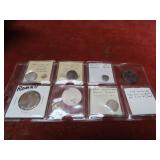 (8)Ancient coins.