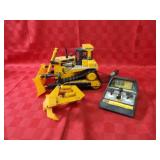 Remote control cat bulldozer toy.