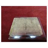 1700's Maryland colonial currency notes.