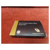 2012 United States Coins proofs sets.