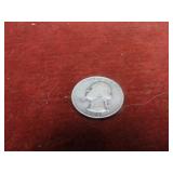 1935d 90% silver US coin. Washington quarter