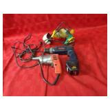 Electric drill tools.