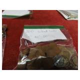 (100)Lincoln Wheat cents US coins 30's-50's