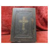 1902 German Bible. Antique book. Martin Luthers