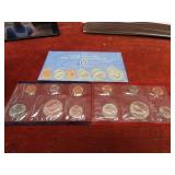 1991 Mint set US coins.