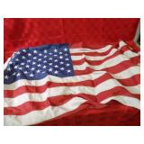 50 star United States flag.