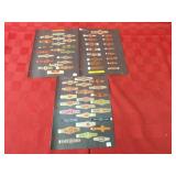 Vintage advertising cigar labels. Paper ephemera