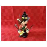 Ceramic Scottish ceramic bar caddy figure