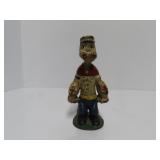 Cast iron Popeye the Sailor man bank.