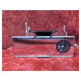 1930's Ford rearview Mirror w/clock.