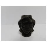 1901-1919 AC Williams cast iron 2 face boy bank.