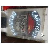 Neon Pizza Hut sign. 46'x 37'