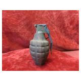 Mk2 pineapple practice dummy grenade.