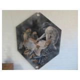 B.McKearn Social Surrealism Painting.