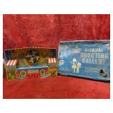 Vintage Ohio arts shooting gallery tin litho
