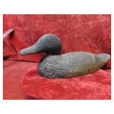 Antique duck decoy. Glass eyes.