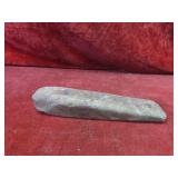 Prehistoric Native American stone celt tool