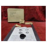 (21)NOS 1950's Radiac Radiation detectors.