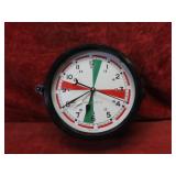Vintage Chelsea ship clock battery operated.
