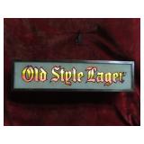 Rare Motion Old Style Lager Beer sign.