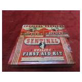 (3)Sentinel Junior Ace first aid kit boxes.