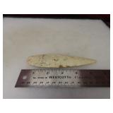 Prehistoric Native American Arrowhead point.