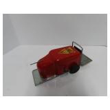 Vintage wind up Nylint Lift pressed steel toy.