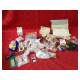Vintage crafting items.