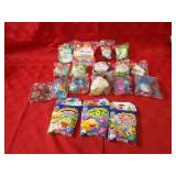 McDonald's Beanie babies, card games.