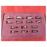 (14)Assorted jewelry ring lot.