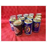 Vintage Assorted Australian beer cans.