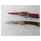(2)Folding knives.