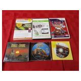 (6)Assorted computer & wii games.