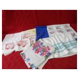 Vintage linens lot.