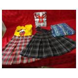 Women's pajamas, skirts, mickey mouse.