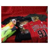 Chicago bulls, Jordan small & medium shirts.