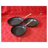(3)All-clad skillets.